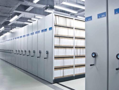 無(wú)柜密集架 現(xiàn)代檔案與存儲(chǔ)管理的信息化解決方案